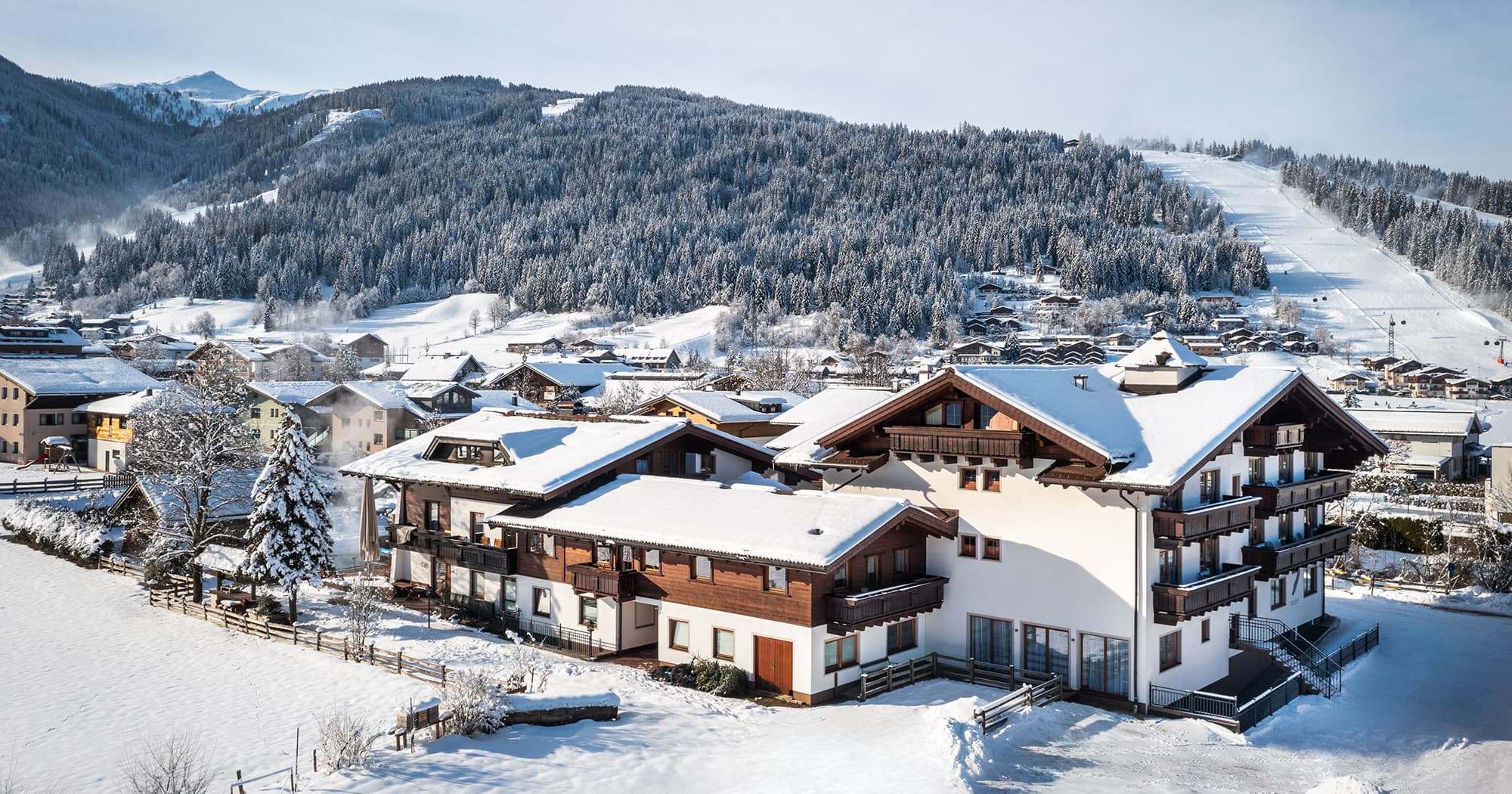 Hotel Bergzeit in Flachau in perfekter Lage für einen Skiurlaub in Flachau