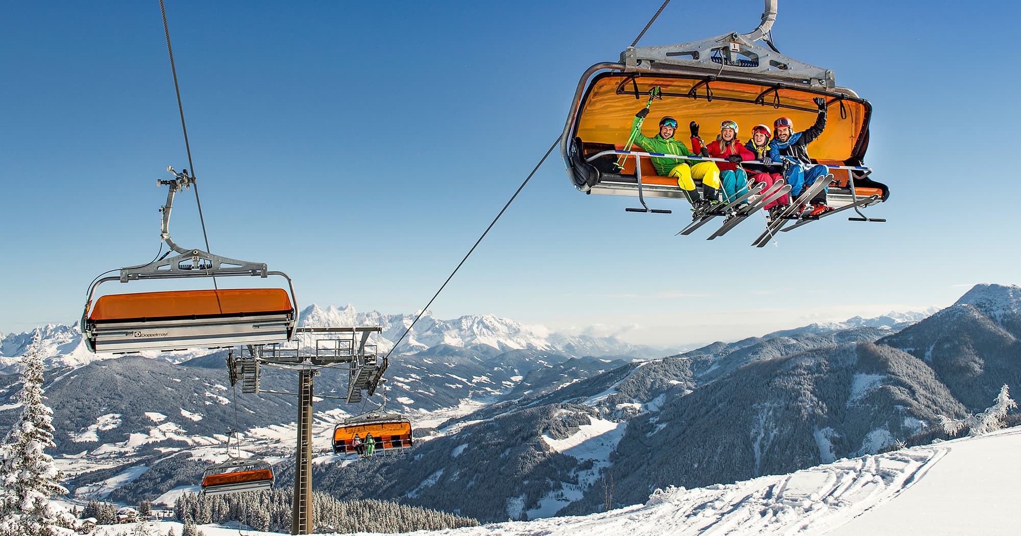 Achterjet im Snow Space Salzburg © TVB Flachau