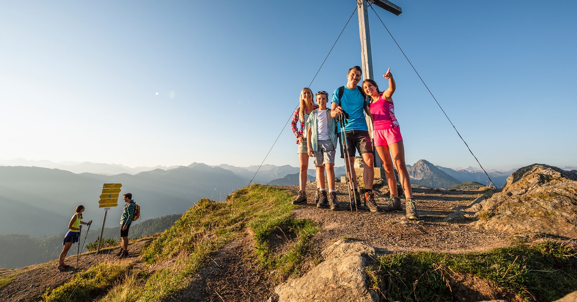 Familienurlaub im Sommer im 4-Sterne Hotel Bergzeit in Flachau
